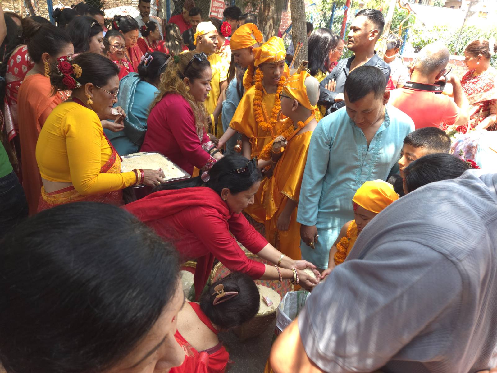 केतुका पूजा (व्रतबन्ध) तथा ईँही (बेल विवाह) कार्यक्रम